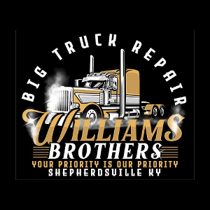 williams brothers logo yellow truck 