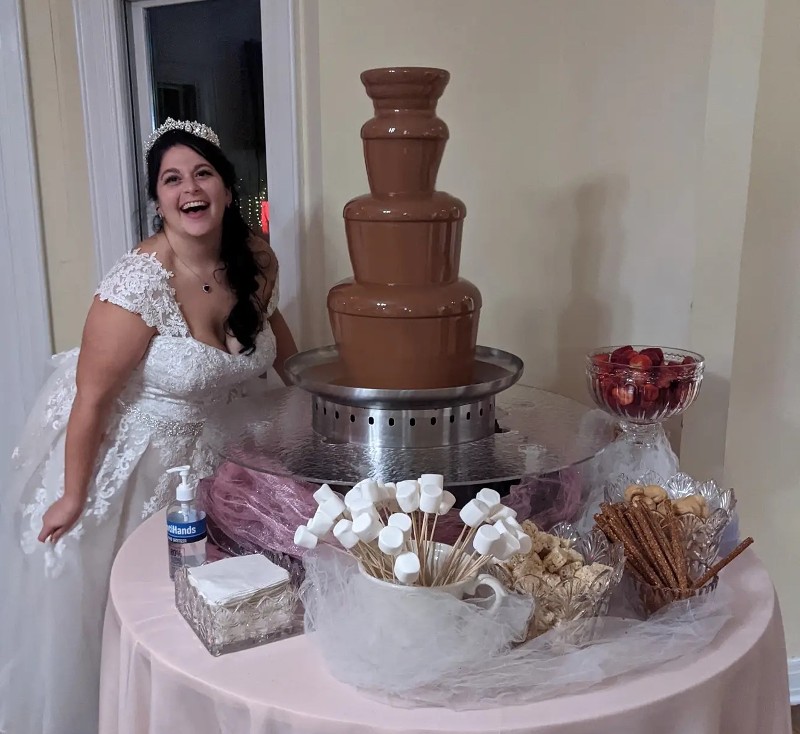 chocolate fountain