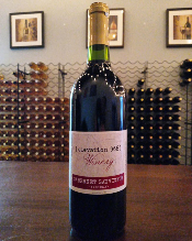 Bottle of Elevation 966 red wine
