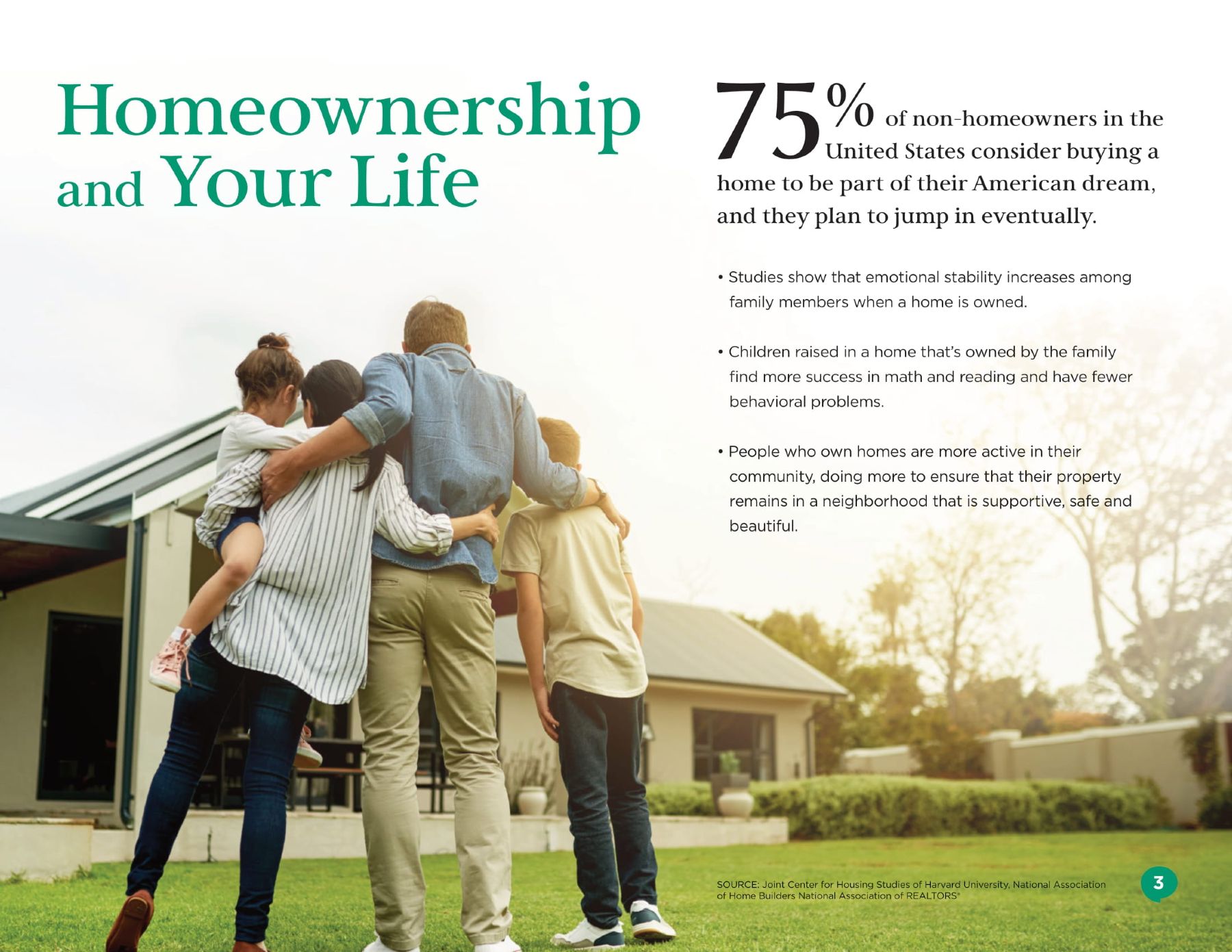 homeownership and your life flyer