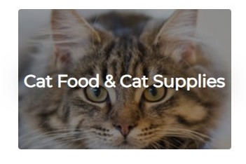 cat food and supplies