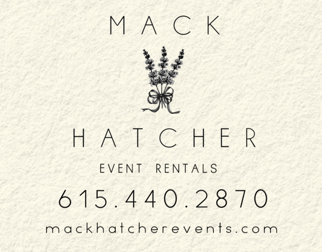 Mack Hatcher Event Rentals Logo