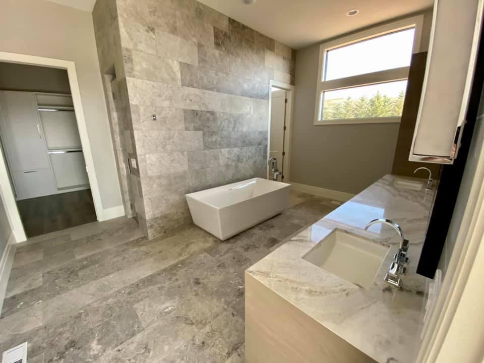 Custom Stone Bathroom