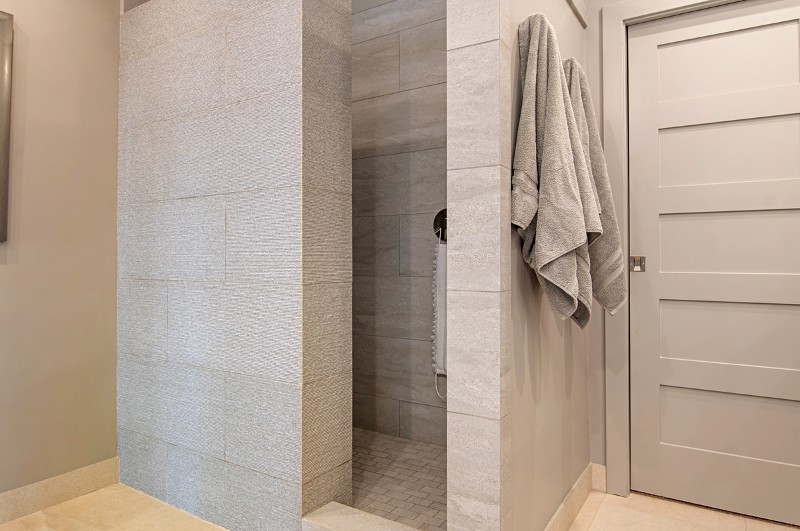 Soap stone shower stall