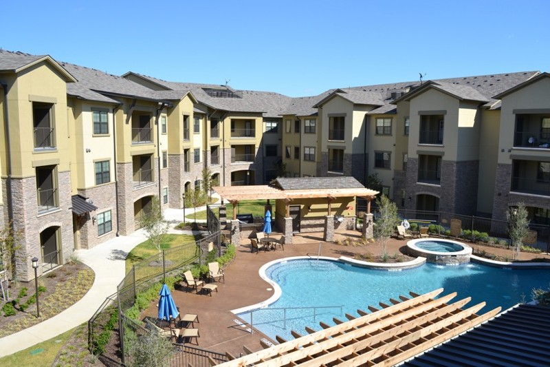 Exterior view of The Aspens at Twin Creeks