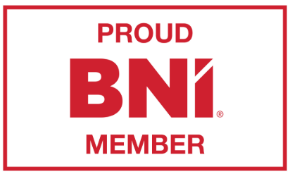 Proud BNI Member badge