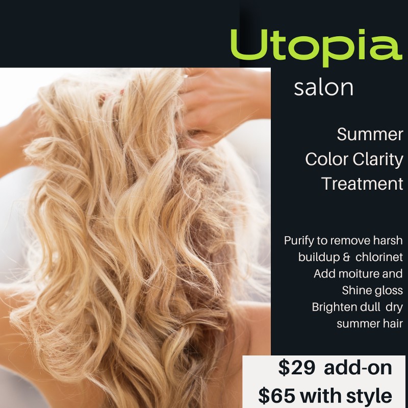 beauty salon promotion flyer