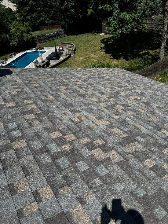 Shingle roof