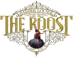 The Roost Barber Lounge logo