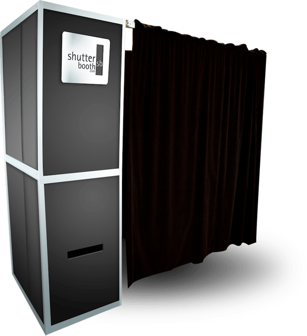 Enclosed photo booth