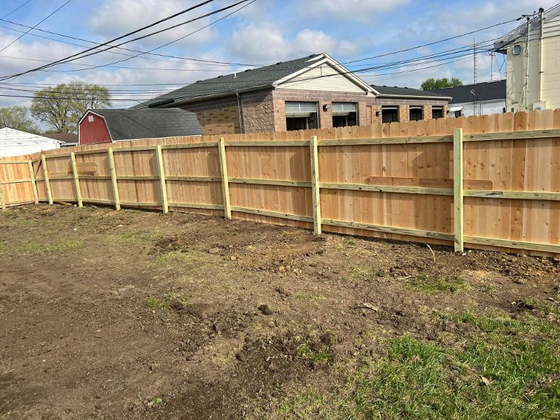 new fence