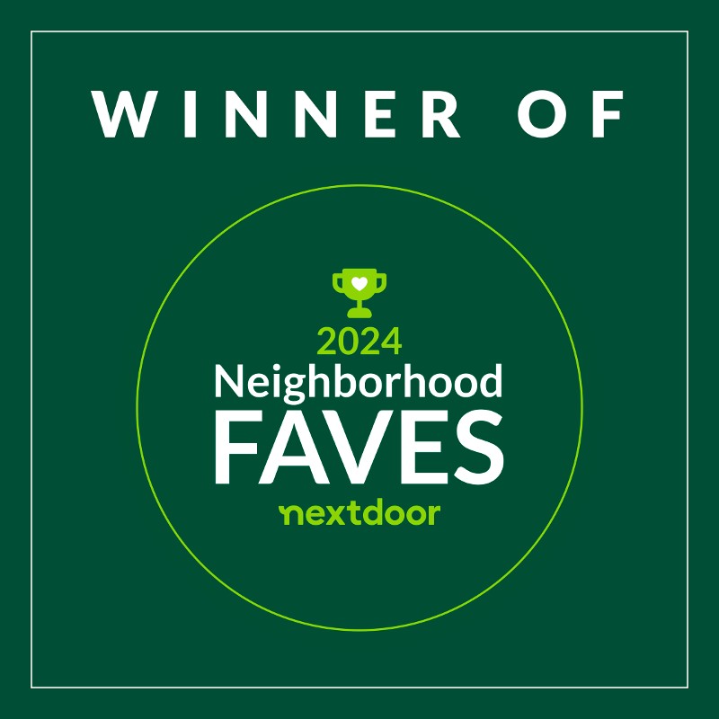 Thank you to our neighbors! We’re honored to be voted a 2024 @Nextdoor Neighborhood Fave.