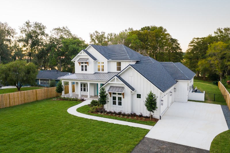 house with new roof