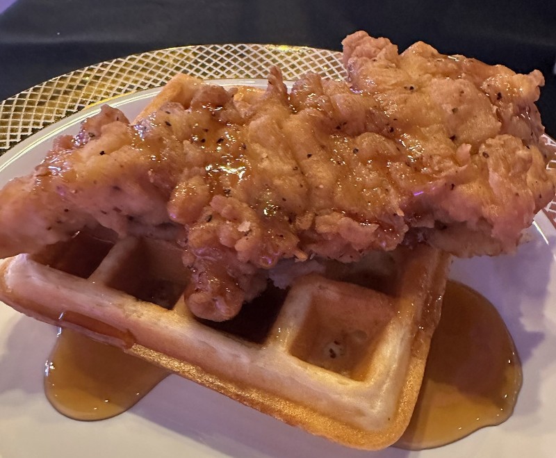 chicken and waffles