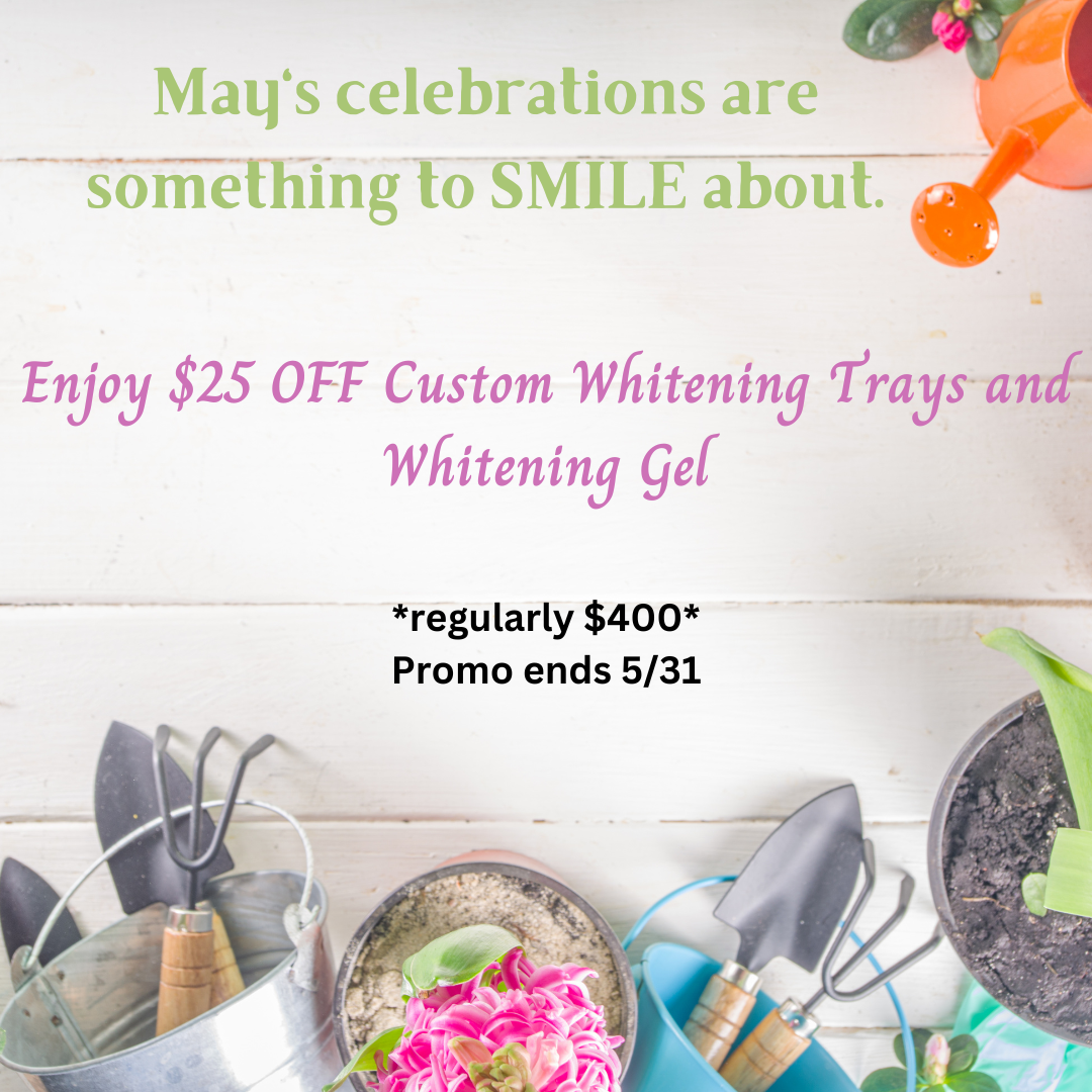 May Teeth Whitening Promotion