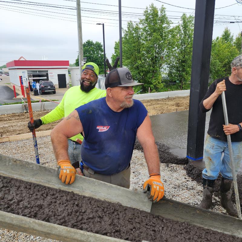 concrete work