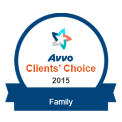 Avvo Client's Choice ward for Top Family Attorney 2015