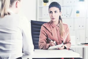 Woman consulting