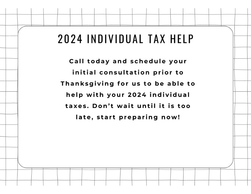 2024 tax help