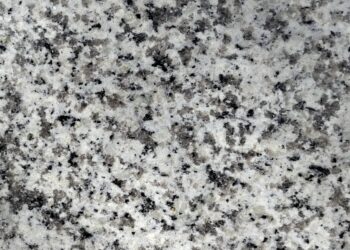 Luna Pearl granite.