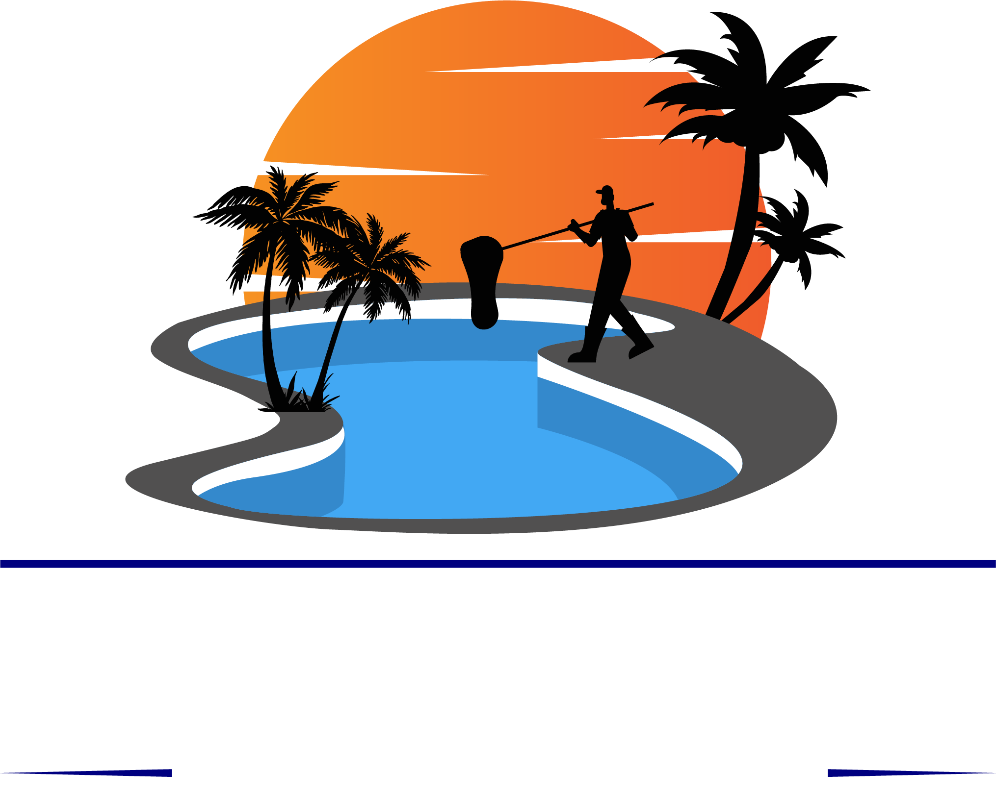 Schafer's Pool Service Logo