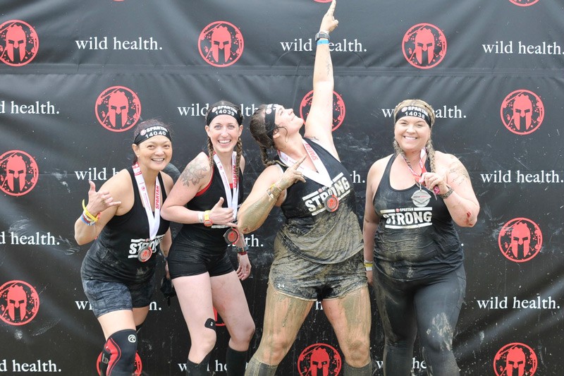 Spartan Race team from NCFP.