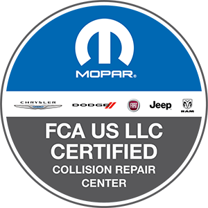 Mopar Certified Collision Repair Center logo