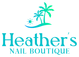 HEATHER'S NAIL BOUTIQUE logo