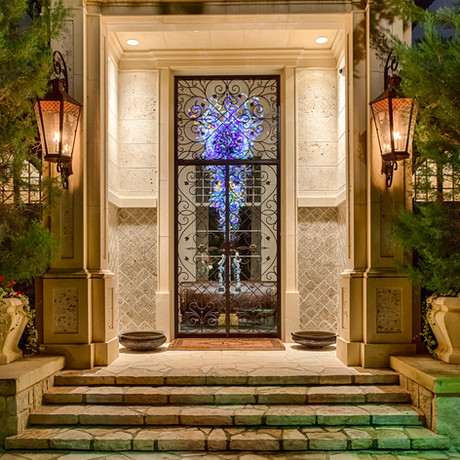 front entrance of a house