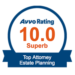 Avvo.com 10.0 Superb Rating badge.