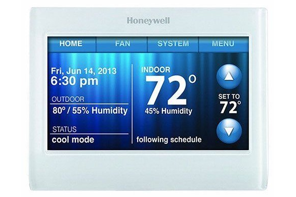 A smart thermostat