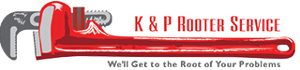 K&P Rooter logo