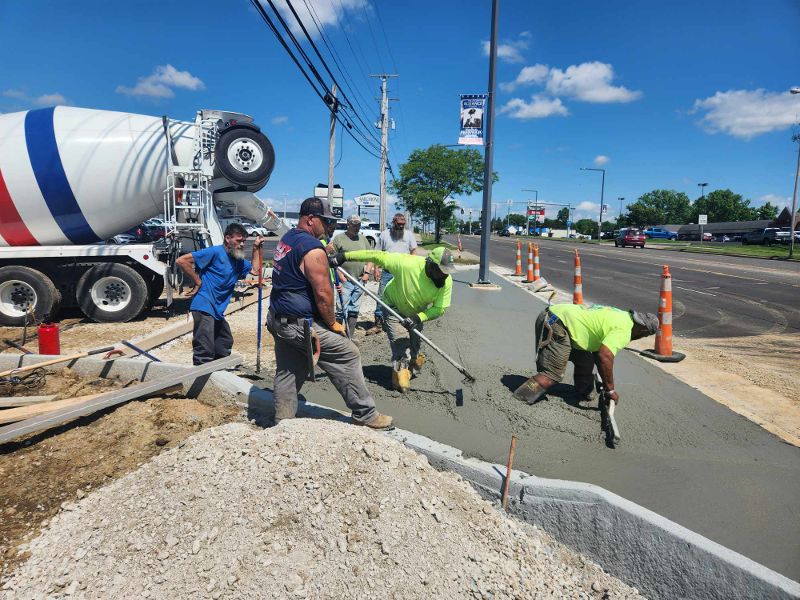 concrete work