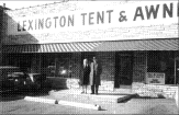 front exterior of Lexington Tent & Awning Co