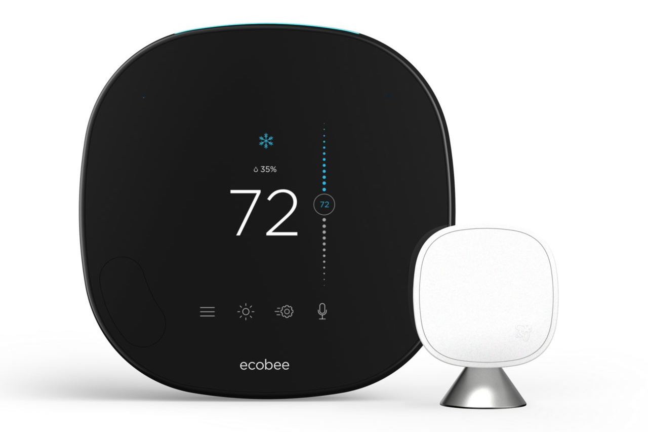 A smart thermostat