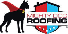 mighty dog roofing logo