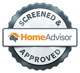 HomeAdvisor Screened & Approved badge
