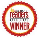 2015 Readers' Choice Winner badge