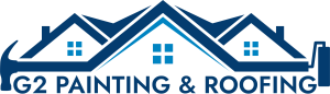 g2 painting and roofing logo