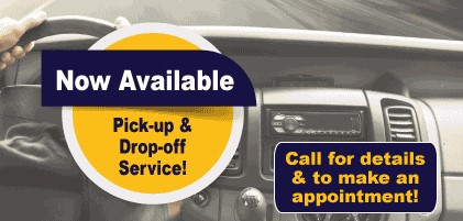 pick up and drop off available