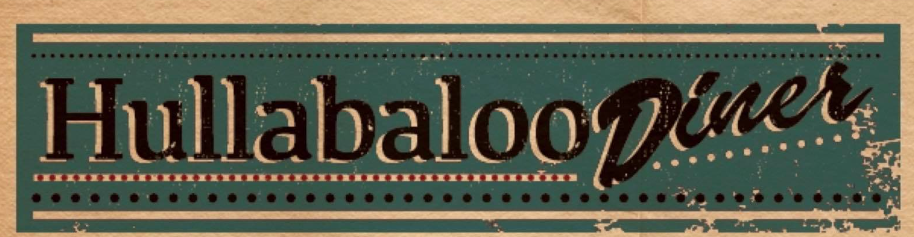 Hullabaloo diner logo 