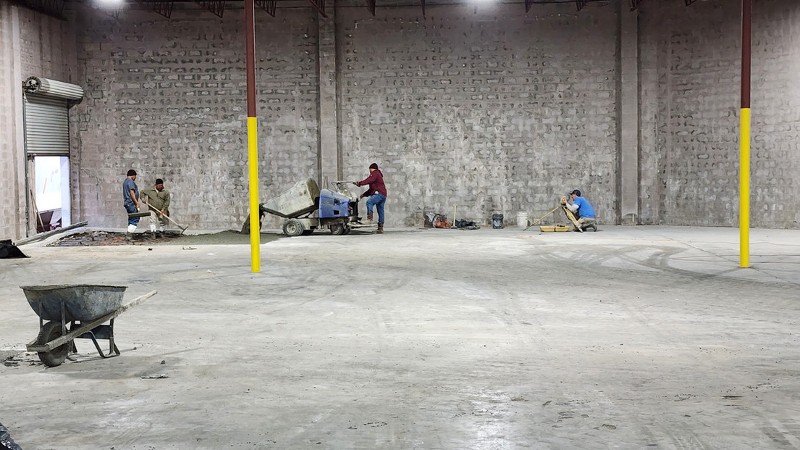 warehouse concrete services