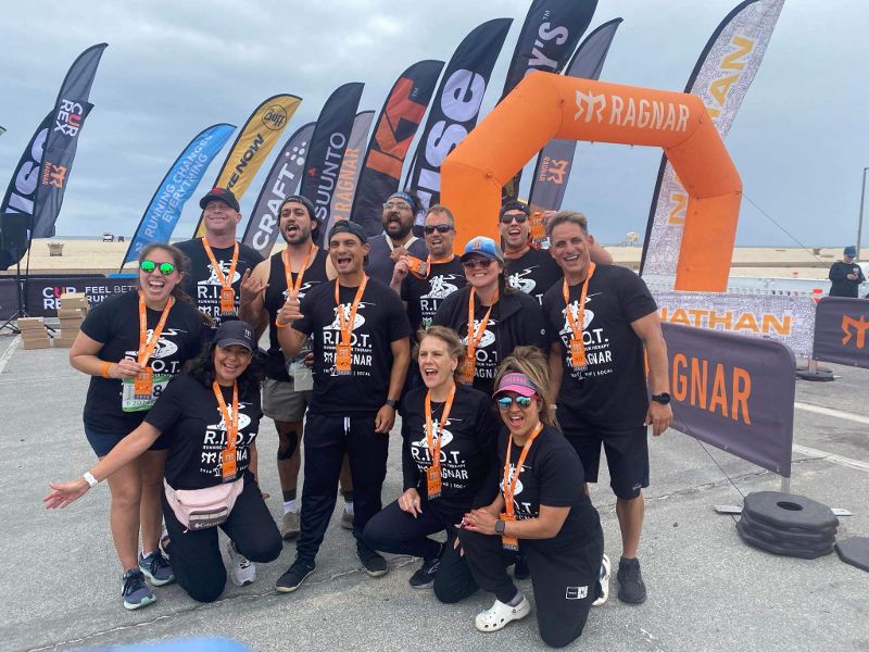 Ragnar Race team from NCFP.