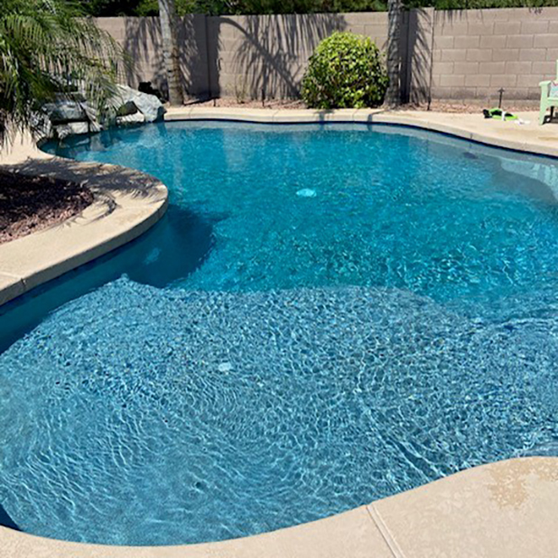Remodeled pool