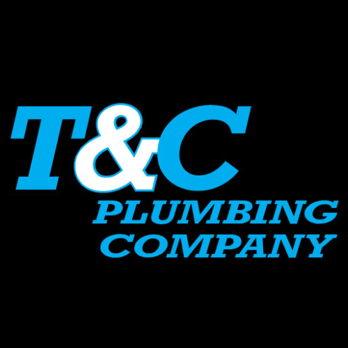 T&C Plumbing Company text logo