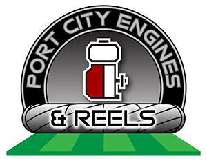 Port City Engines and Reels logo