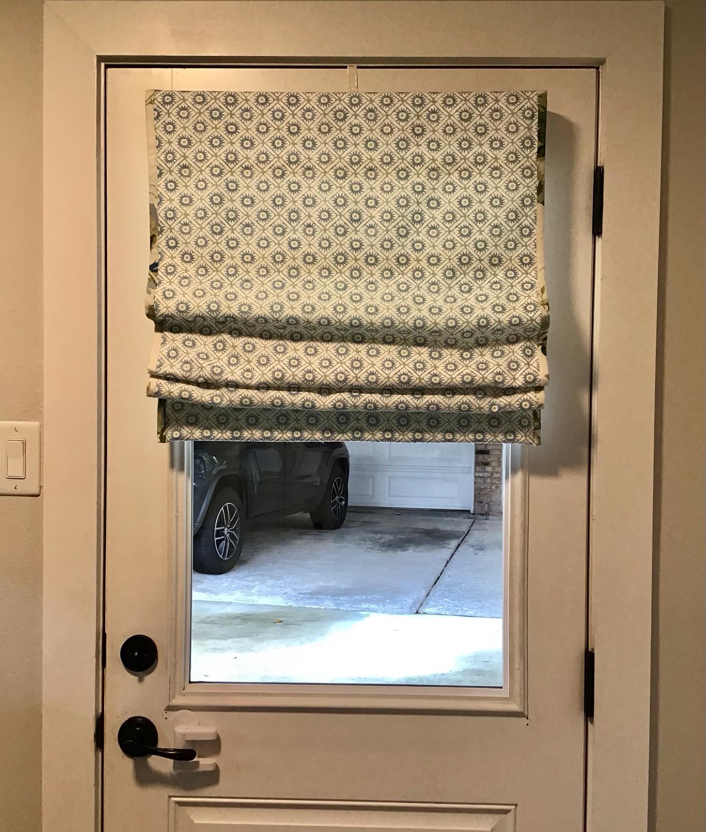 Custom Window Shade by Houston Draperies