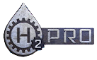H2Pro Plumbing Logo