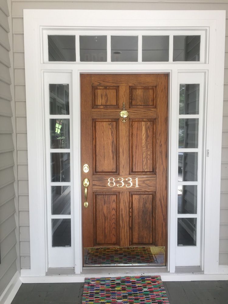 Stunning front door