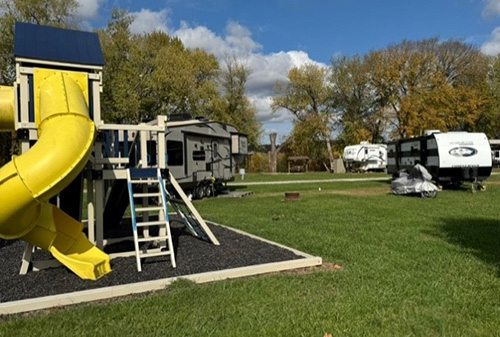 playground near campers